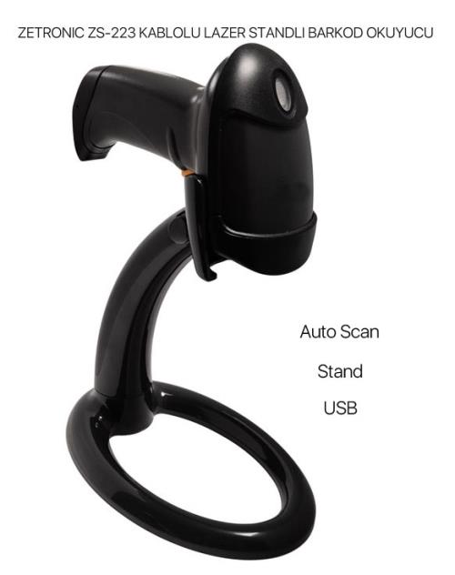 Kablolu Barkod Okuyucu / ZETRONIC Kablolu Barkod Okuyucu